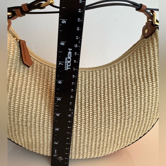 FENDI *NEW* Fendigraphy Raffia & Leather Bag with Dust Bag - Picture 10 of 17